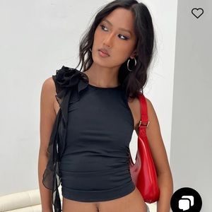 Princess Polly LANCO ROSETTA TOP